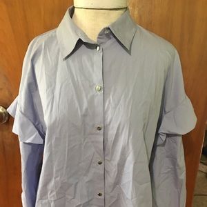 Sweet Wanderer Women’s Button Up Blouse Size L